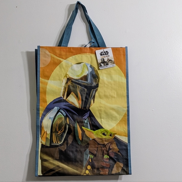 Disney Star Wars The Mandalorian Reusable Tote Bag, New With Tag - Picture 1 of 6